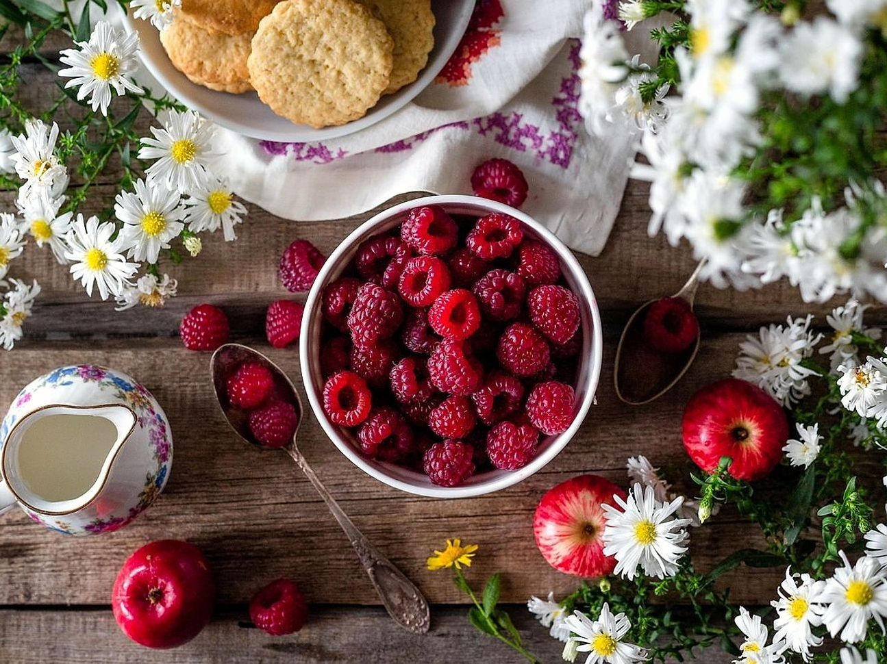 Berries frescos sin químicos añadidos